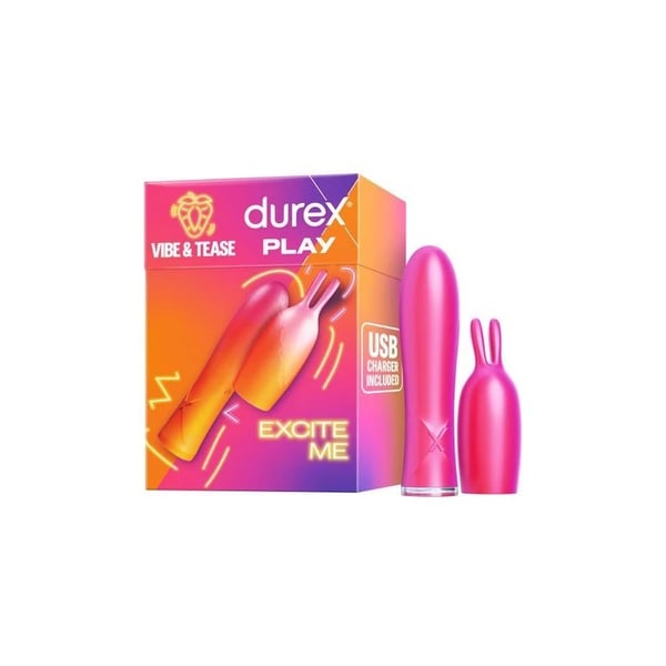 Durex Play Estimulador de Clitóris e Vibrador 2 em 1